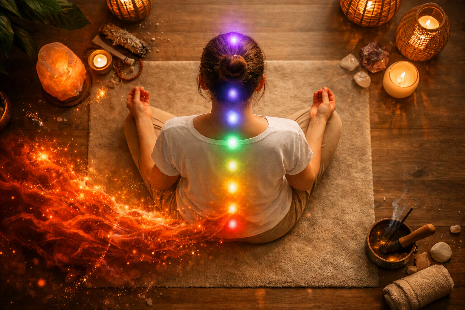 como equilibrar sua energia e alinhar seus chakras