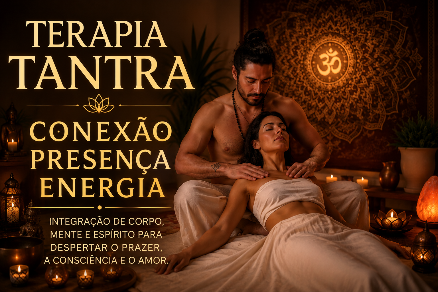 terapia tântra -conexão - presença - energia